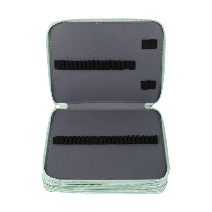 Buy Pencil Case Holder Slot - Holds 120 Pencils with Zipper Closure,Large Capacity Pen Organizer for Watercolor Pens or Markers at Best Price in Bangladesh