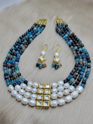 Buy Real Pearl Jewelry with Semiprecious Gemstones – Timeless Elegance!  at  Best Price In Bangladesh