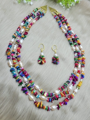 Buy Real Pearl Jewelry with Semiprecious Gemstones – Timeless Elegance!  at  Best Price In Bangladesh