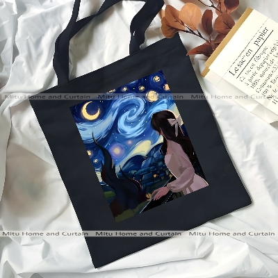 Buy Premium Tote Bag with Zipper Canvas Tote Bag for Women Trendy Shopping Bag / College Bag / University Bag Tote Bag, Canvas Bag with Zipper White , Black at Best Price In Bangladesh