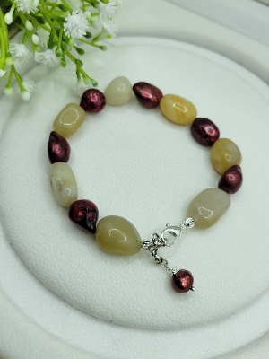 Buy Real Pearl Jewelry with Semiprecious Gemstones – Timeless Elegance!  at  Best Price In Bangladesh