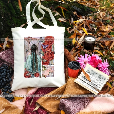 Buy Premium Tote Bag with Zipper Canvas Tote Bag for Women Trendy Shopping Bag / College Bag / University Bag Tote Bag, Canvas Bag with Zipper White , Black at Best Price In Bangladesh