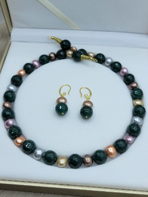 Buy Original shell Pearl Jewelry with Semiprecious Gemstones – Timeless Elegance! at  Best Price In Bangladesh