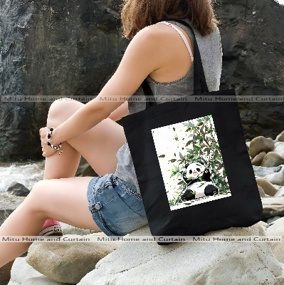 Buy Premium Tote Bag with Zipper Canvas Tote Bag for Women Trendy Shopping Bag / College Bag / University Bag Tote Bag, Canvas Bag with Zipper White , Black at Best Price In Bangladesh