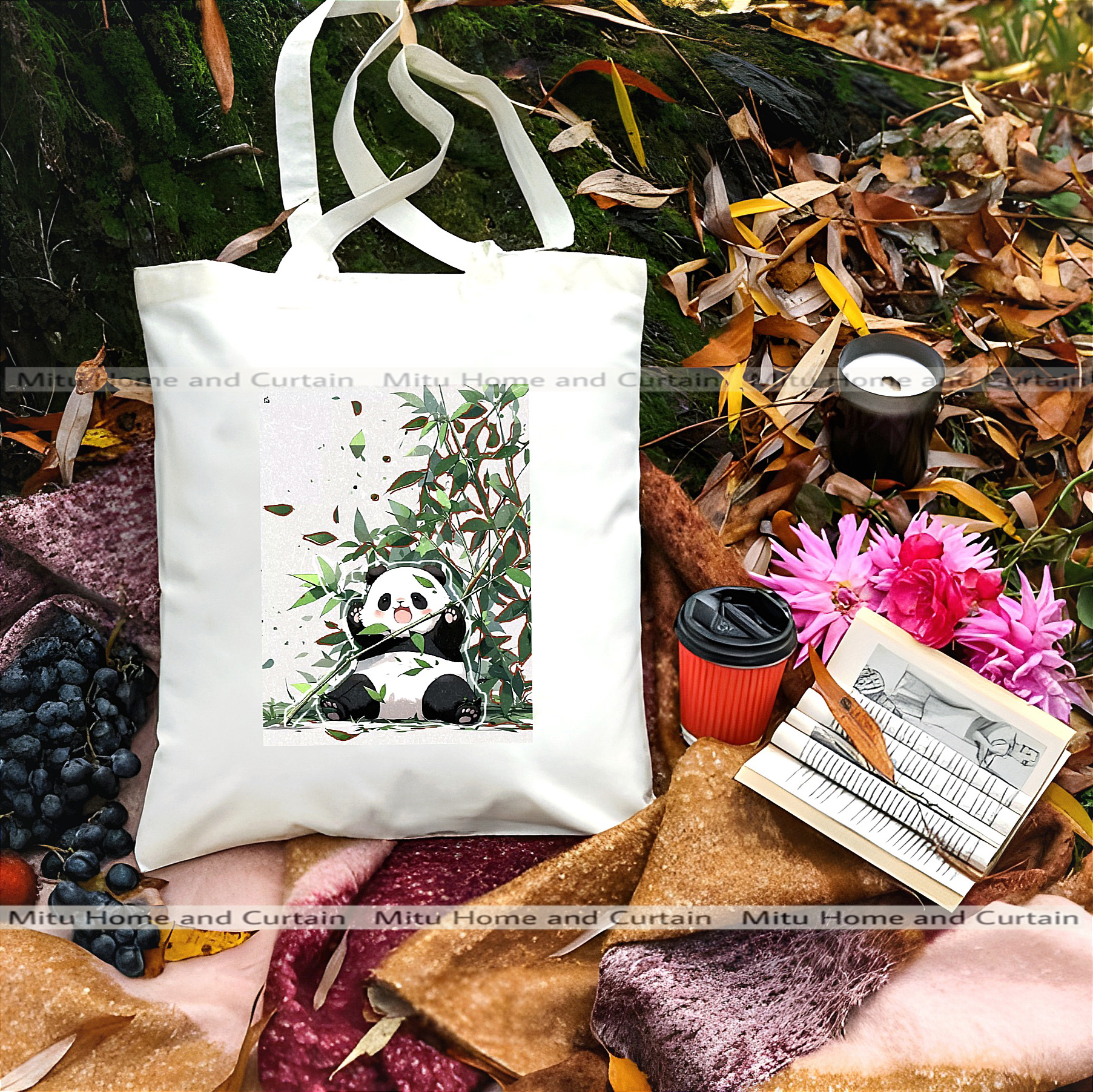 Buy Premium Tote Bag with Zipper Canvas Tote Bag for Women Trendy Shopping Bag / College Bag / University Bag Tote Bag, Canvas Bag with Zipper White , Black at Best Price In Bangladesh