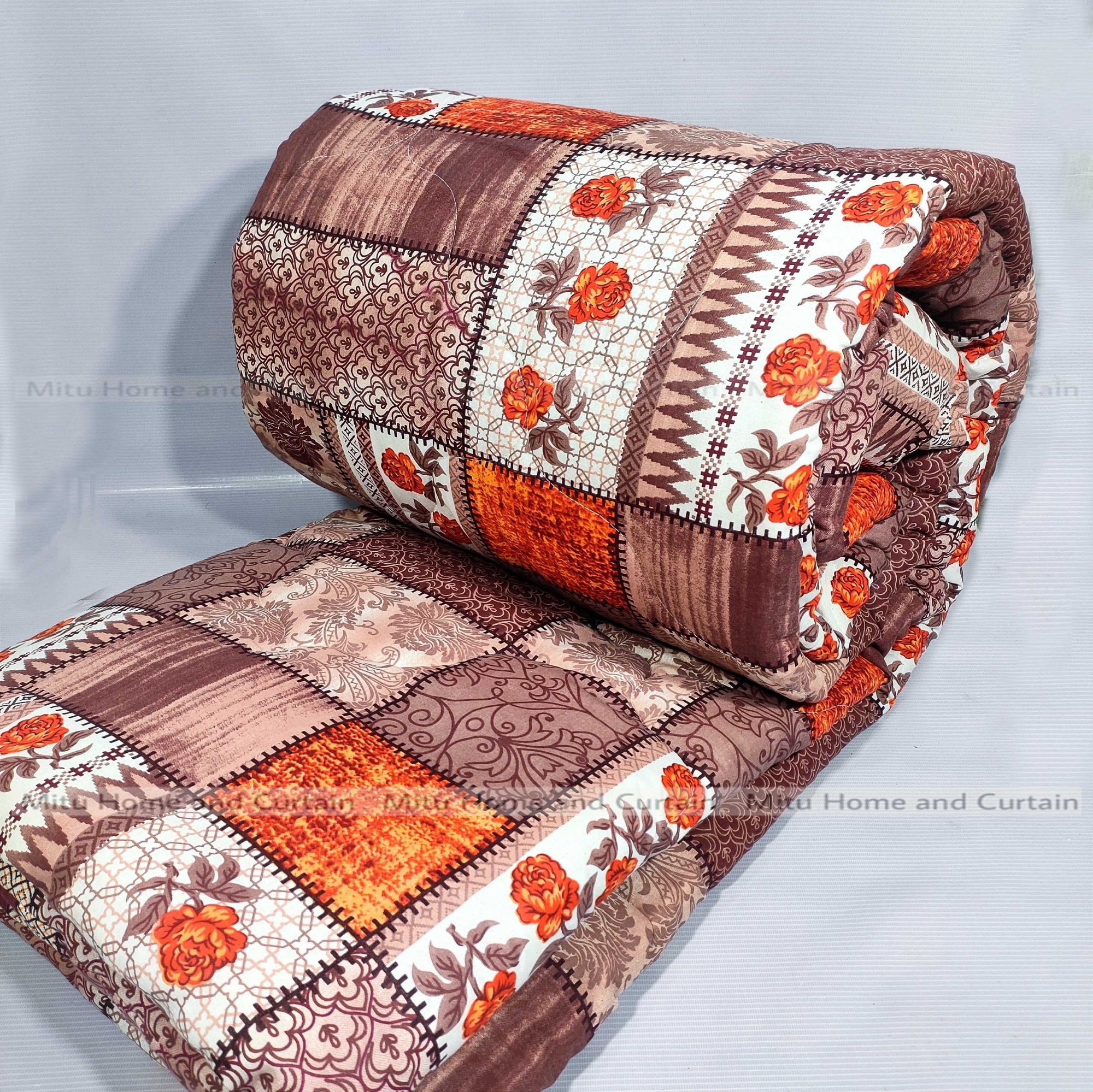 Buy Comforter for Winter King size Exclusive Comforter with Full Cotton fabric (2.6-3kg) 84*90 inch European cube style (1pcs Box) White , Red , Pink , Blue at Best Price In Bangladesh