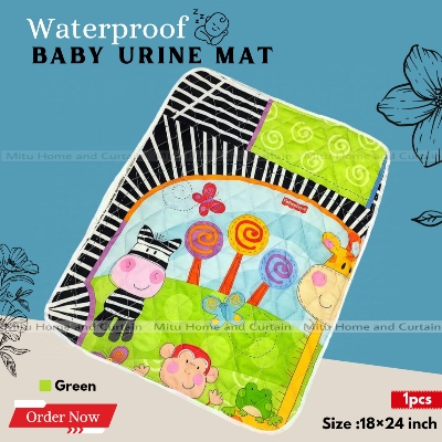 Buy Waterproof Baby Urine Mat Urine mat Baby mat 18*24 inch Red , White , Pink , Blue , Green Best Price In Bangladesh