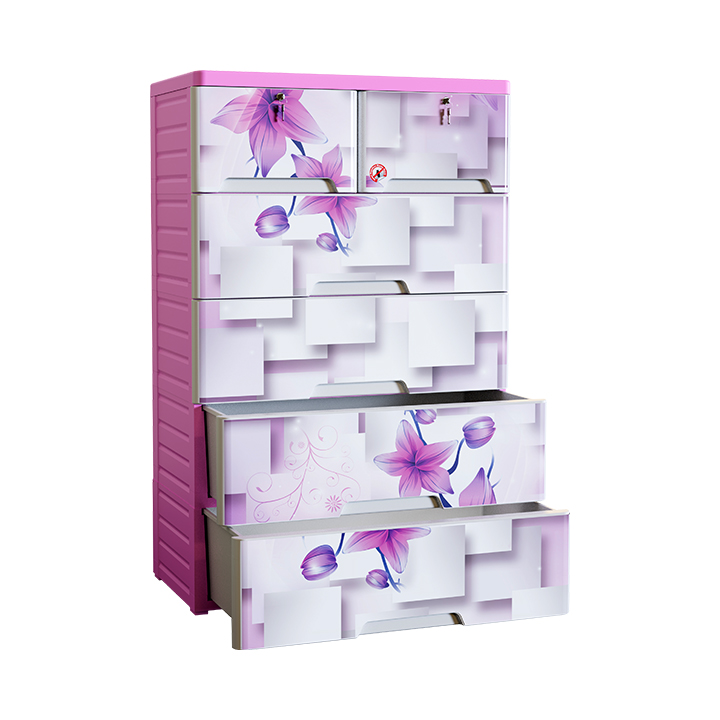 Buy RFL Wardrobe Double 5D KD Deluxe - Prism at Best Price In Bangladesh