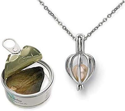 Buy Freshwater Wish Pearl Oyster with Pendant to Put Pearl Bead Inside at Best Price In Bangladesh