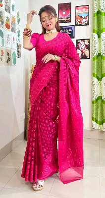 Buy  Exclusive That Silk Jamdani Sharee SP-J07 at Best Price In Bangladesh