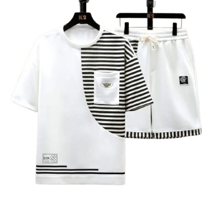 Buy Stylish T Shirt & Half Pant Combo Set for Men T3-N19 Online Best Price In Bangladesh