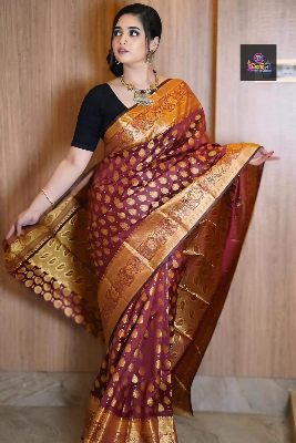 Buy Soft Silk Katan Sharee SL-01 at Best Price In Bangladesh