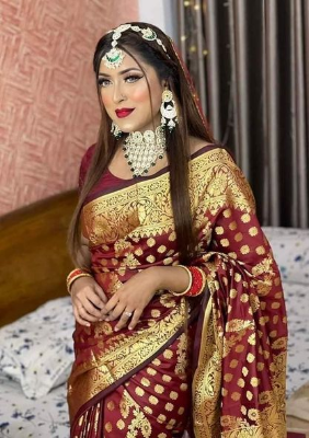 Buy Soft Silk Katan Sharee SL-03 at Best Price In Bangladesh