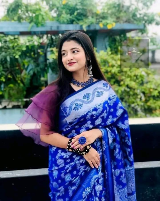 Buy Soft Silk Katan Sharee SL-05 at Best Price In Bangladesh