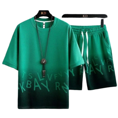 Buy Stylish T Shirt & Half Pant Combo Set for Men T3-N28 Online Best Price In Bangladesh