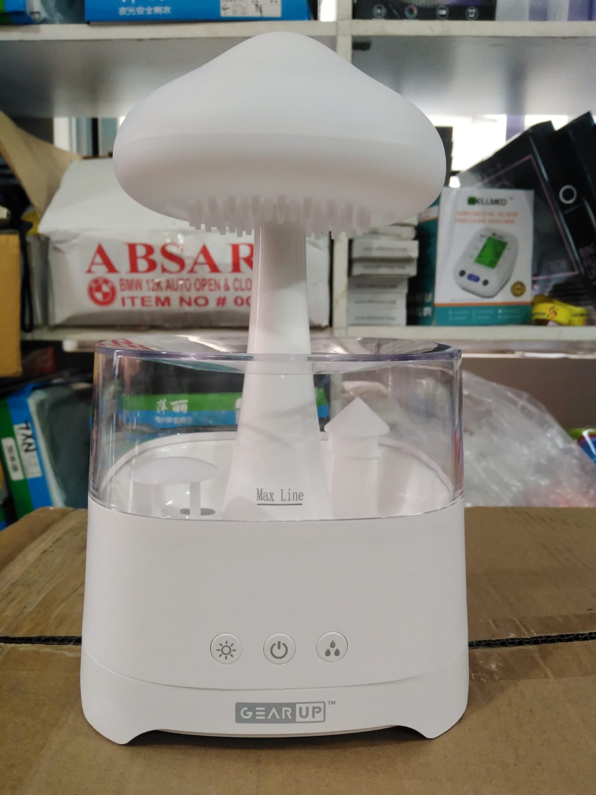 Buy 5 IN 1 Bluetooth Speaker Rain Cloud Humidifier, Switchable 7 Colors, 450ml Capacity Super Quiet, Intelligent Anti-Dry Function  at Best Price In Bangladesh