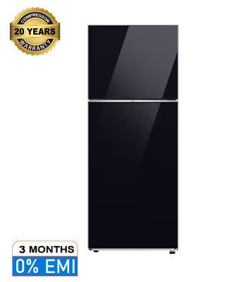 Buy Samsung 397 Liter Digital Inverter Compressor, Mono Cooling, No Frost, Top Mount (Bespoke) Refrigerator Clean Black (RT42CB668822) at Best Price In Bangladesh