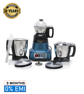 Buy Panasonic 600W 3 Jar Super Mixer Grinder (MX-AV325) Coral Blue at Best Price In Bangladesh
