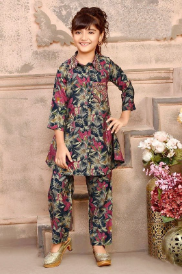 Buy Premium 3D Digital Printed Lenin Trebding Baby Dress BD-75 Online Best Price In Bangladesh