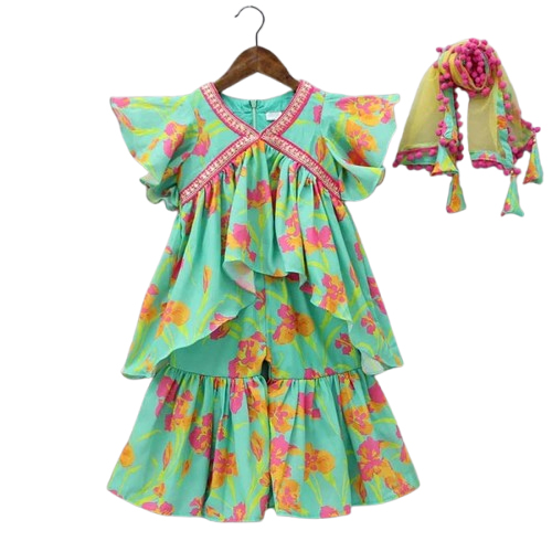 Buy Premium 3D Digital Printed Lenin Trebding Baby Dress BD-81 Online Best Price In Bangladesh