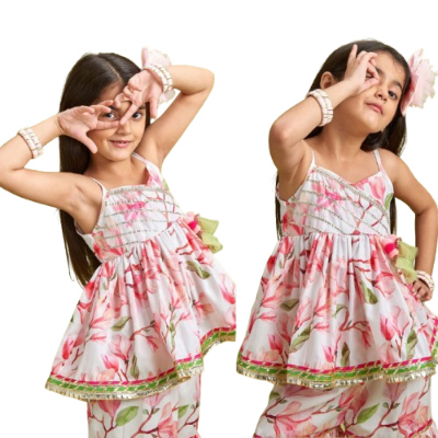 Buy Premium 3D Digital Printed Lenin Trebding Baby Dress BD-84 Online Best Price In Bangladesh