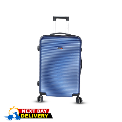 Picture of Travello Hard Top 20 & 24 Inch City Ultra Light Weight Luggage-Trolley Dark Blue (Combo- Set of 2)