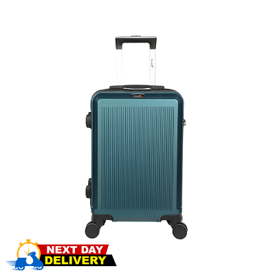 Picture of Travello 24 Inch Royal Zipper Unbreakable Body More Capacity Water Resistant Aluminum Luggage- Trolley Green