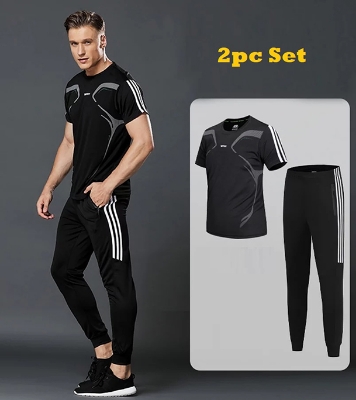 Buy Stylish Sports T-Shirt & Trouser (2Pcs Set) at Best in Bangladesh