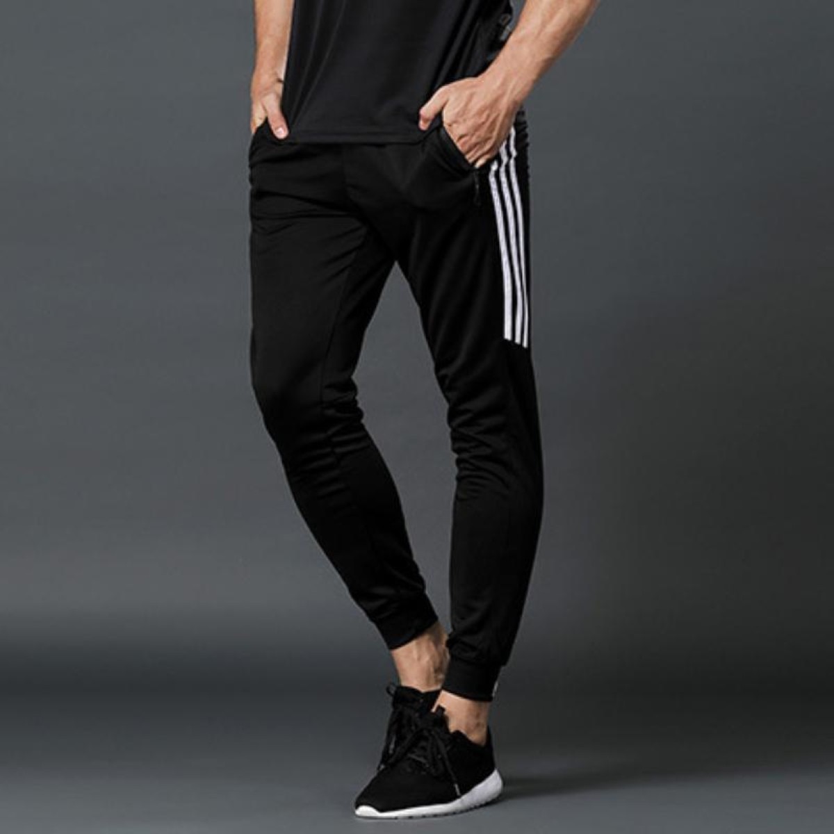 Buy  Men's Casual Sports Trouser- 3stripe at Best in Bangladesh