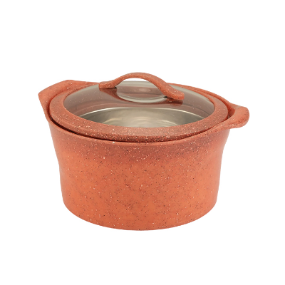 Buy Jupiter Stelo Hotpot Marble -Glass Lid 1200 ML at Best Price In Bangladesh