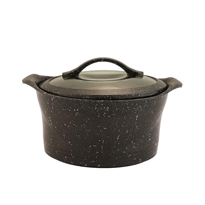 Buy Jupiter Stelo Hotpot Marble -Glass Lid 1200 ML at Best Price In Bangladesh