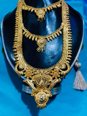 Buy Gold Plate Necklace - Har  at Best Price In Bangladesh