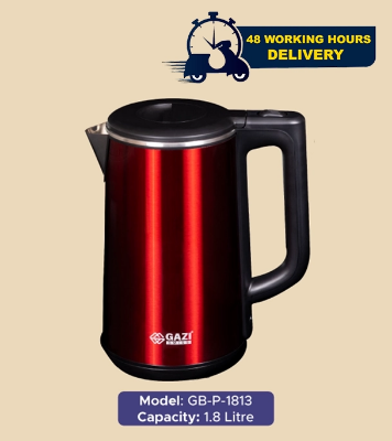 Picture of Gazi Smiss 1500W Full Copper Electric Kettle -GB-P-1813 - 1.8 Litre
