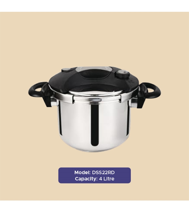 Buy Gazi Smiss Pressure Cooker - DSS22RD 4 Litre Online at Best Price