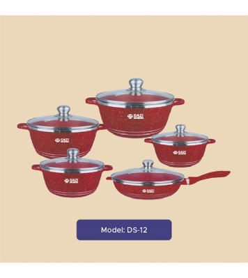 Picture of Gazi Non-Stick Cookware Set DS 12 (Best Price)