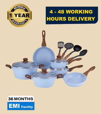 Picture of Gazi Non-Stick Cookware Set FRC-14 (Best Price)