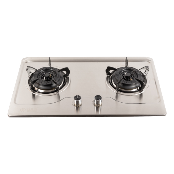 Buy Gazi Smiss Double Burner Steel Body Gas Stove EG-B720S (Best Price) Online at Best Price