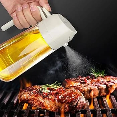 Buy Spray Pour Dual Use Glass Oil Pot  at Best Price In Bangladesh