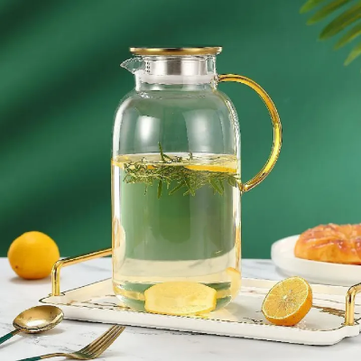 Buy large size GLASS PITCHER Golden , Heat-Resistant Pitcher GPH 603-2Y,2L at Best Price In Bangladesh