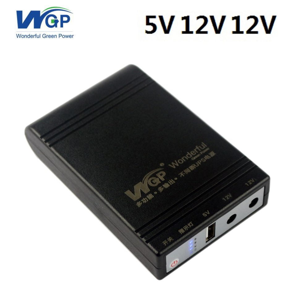 Picture of WGP mini UPS 5/12/12V (8,800mAh)- Black
