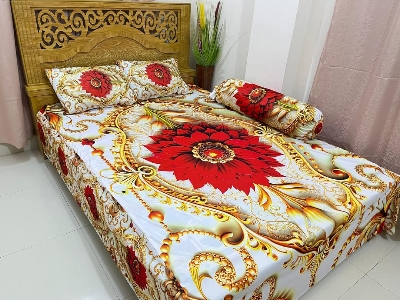 Buy China Premium 3D Design Bed Sheet at Best Price In Bangladesh