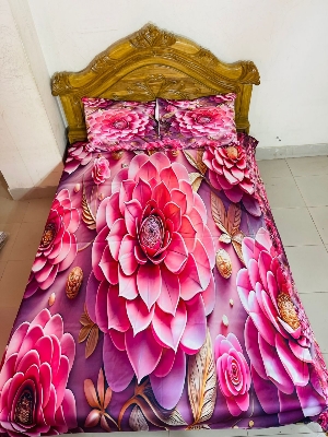 Buy China Premium 3D Design Bed Sheet at Best Price In Bangladesh