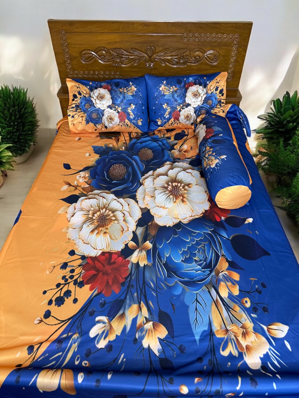 Buy China Premium 3D Design Bed Sheet at Best Price In Bangladesh