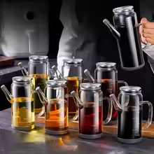 Buy 550ml Borosilicate Glass Oil Bottle  at Best Price In Bangladesh