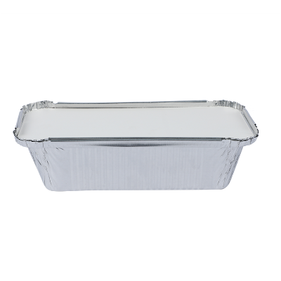 Buy Aluminum Lunch Box with Lid 660 ML 25 Pcs Set    at Best Price In Bangladesh