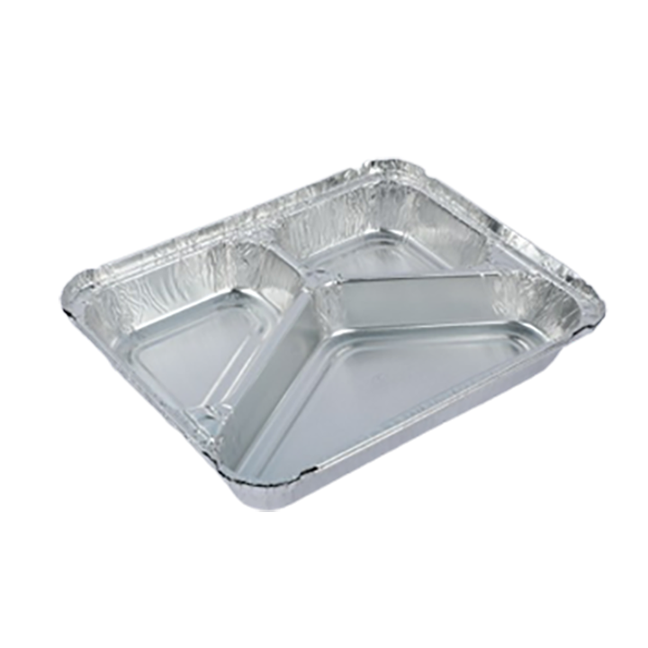 Buy Aluminum Lunch Box Three Part with Lid 25 Pcs Set  at Best Price In Bangladesh