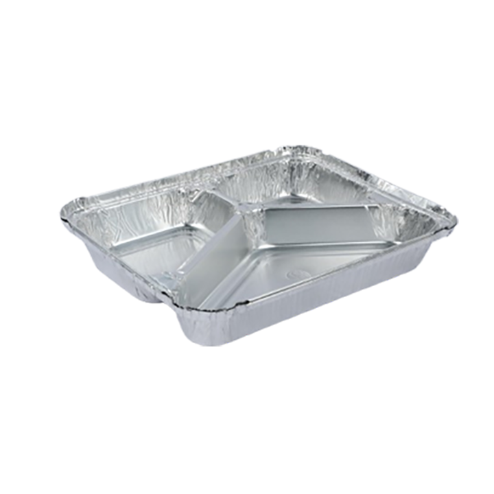 Buy Aluminum Lunch Box Three Part with Lid 25 Pcs Set  at Best Price In Bangladesh
