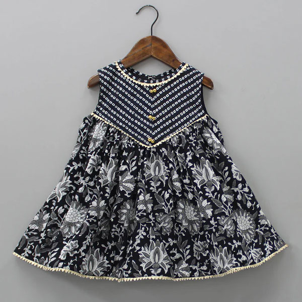 Buy Multicolor Floral Full sleeveless tops with Sharara at Best Price In Bangladesh