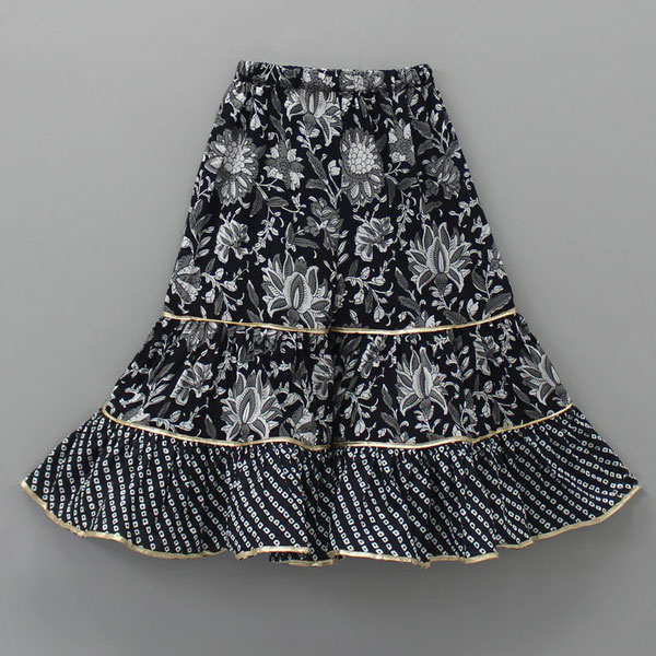 Buy Multicolor Floral Full sleeveless tops with Sharara at Best Price In Bangladesh