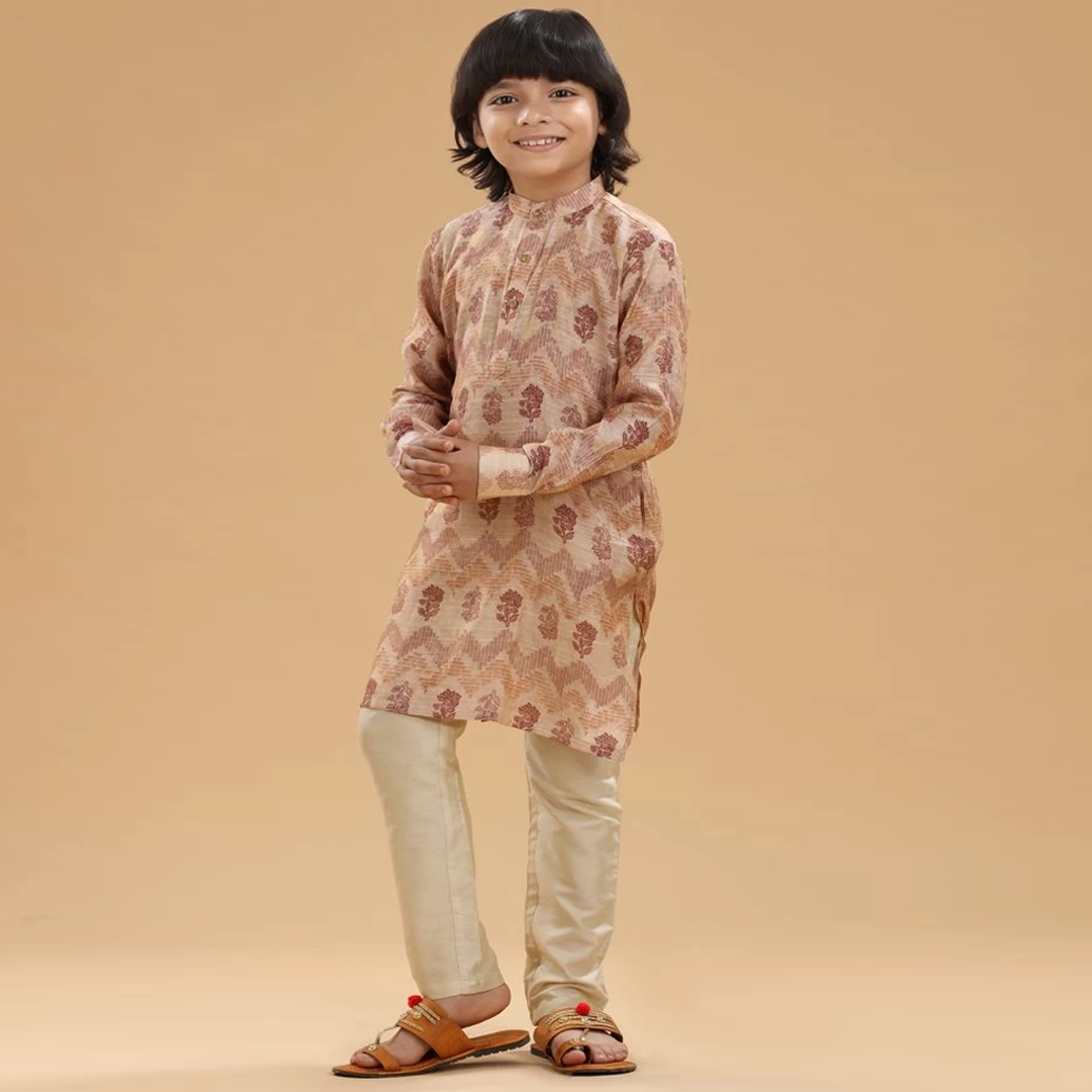 Buy Regal Blossom Heritage Kurta Set - A Royal Ethnic Wear for Boys Panjabi Pajama Sets   at Best Price In Bangladesh